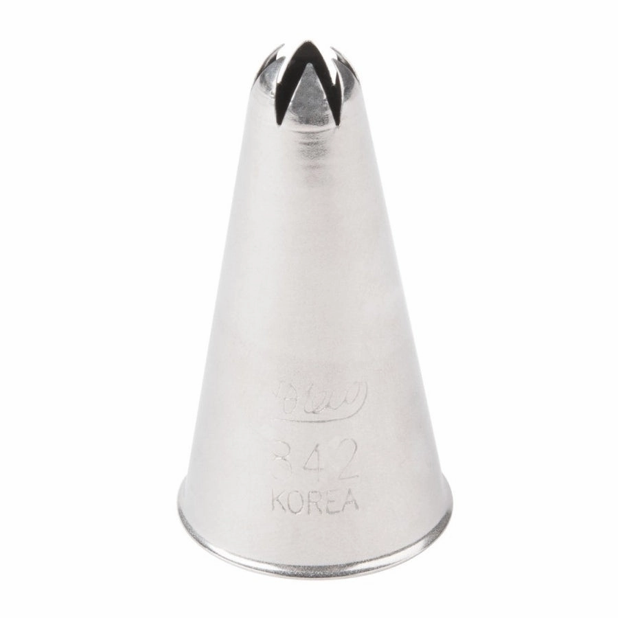 Ateco 842 Closed Star Pastry Tip baking tools,cake baking,kitchen gadgets