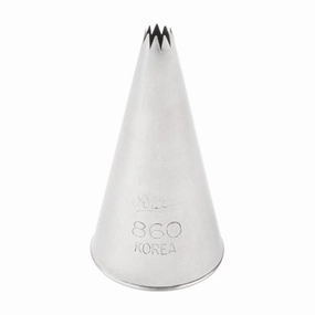 Ateco 860 French Star Pastry Tip #0 baking tools,cake baking,kitchen gadgets