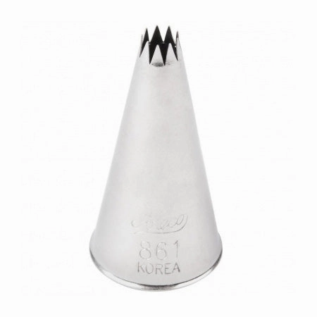 Ateco 861 French Star Pastry Tip #1 baking tools,cake baking,kitchen gadgets
