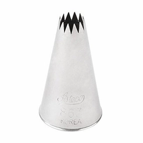Ateco 863 French Star Pastry Tip #3 baking tools,cake baking,kitchen gadgets
