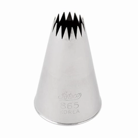Ateco 865 French Star Pastry Tip #5 baking tools,cake baking,kitchen gadgets