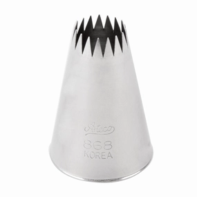 Ateco 868 French Star Pastry Tip #8 baking tools,cake baking,kitchen gadgets
