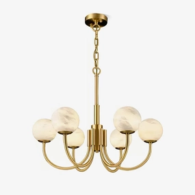 Aurelian Alabaster Globe Chandelier chandelier,ceiling light,decorative lighting