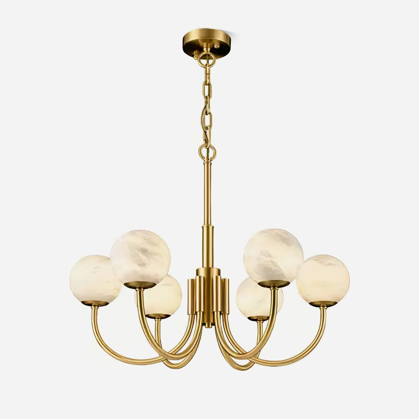 Aurelian Alabaster Globe Chandelier chandelier,ceiling light,decorative lighting