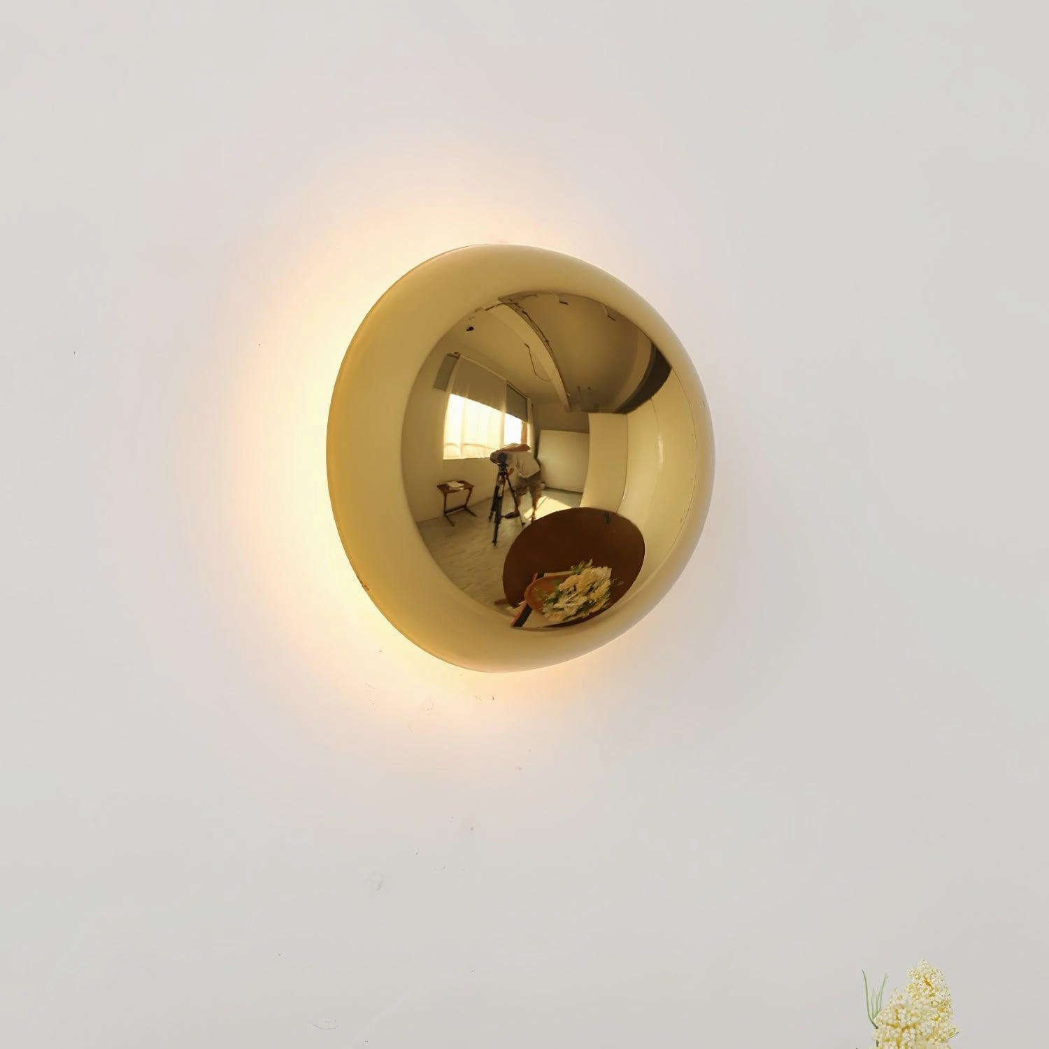 Aurum Sphere Wall Sconce