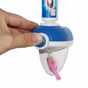 Automatic Toothpaste Squeezer toothbrush holder,bathroom cup,bathroom organizer