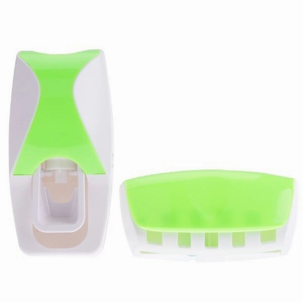 Automatic Toothpaste Squeezer   5-Toothbrush Holder