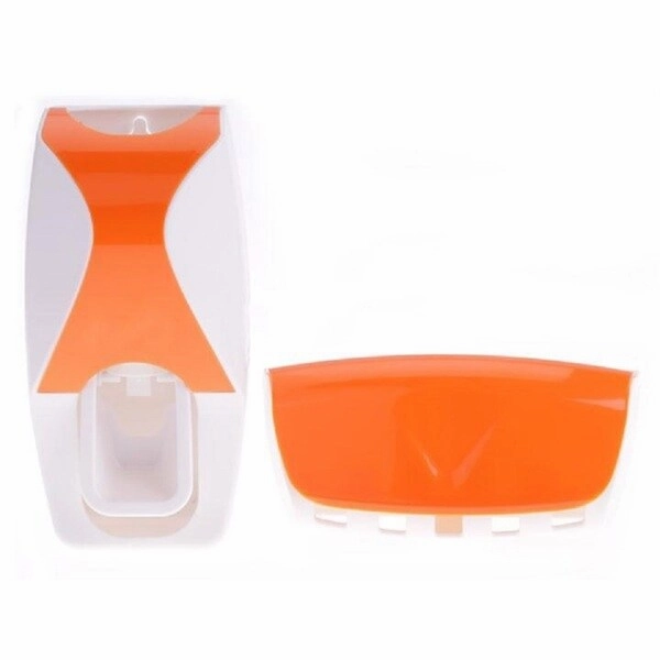 Automatic Toothpaste Squeezer   5-Toothbrush Holder