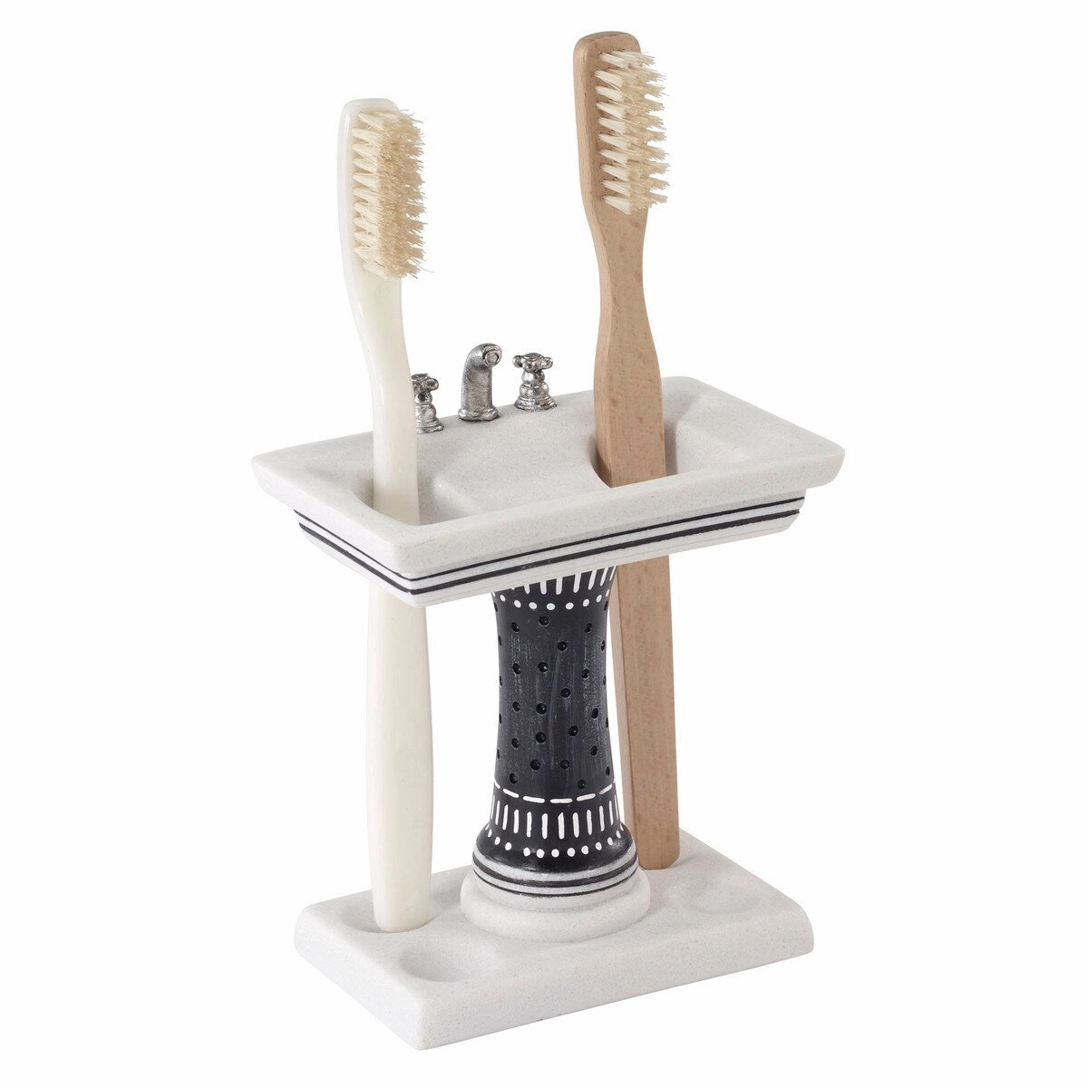 Avanti Bath Icons Toothbrush Holder - Multicolor toothbrush holder,bathroom cup,bathroom organizer