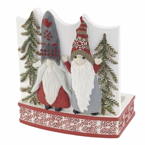Avanti Christmas Gnomes Toothbrush Holder - Multicolor toothbrush holder,bathroom cup,bathroom organizer