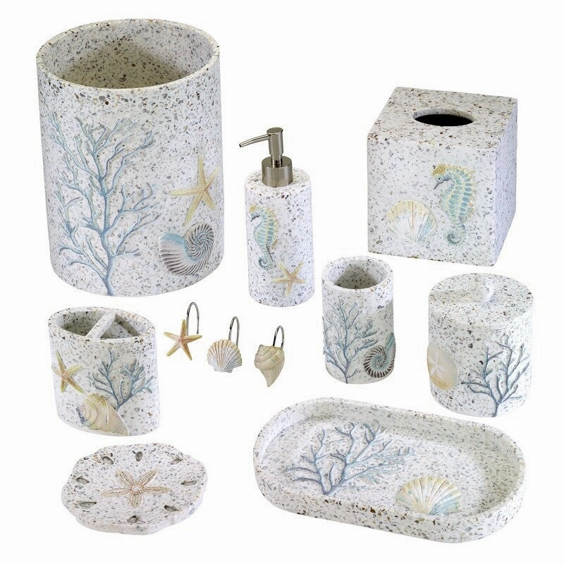 Avanti Coastal Terrazzo Toothbrush Holder - Multicolor
