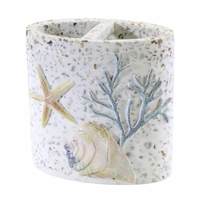 Avanti Coastal Terrazzo Toothbrush Holder - Multicolor toothbrush holder,bathroom cup,bathroom organizer