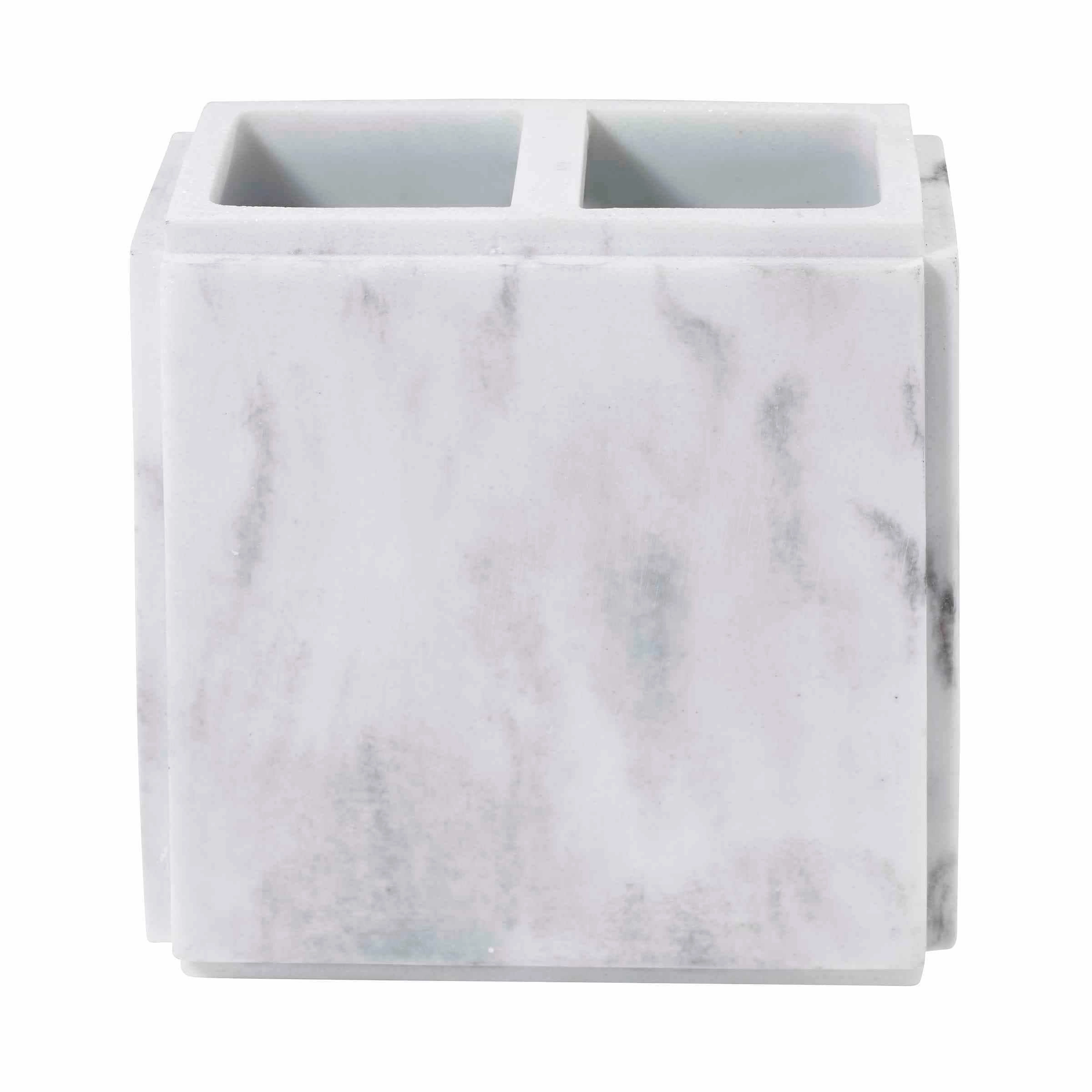 Avanti Linens Catania Toothbrush Holder - Gray - Toothbrush Holder toothbrush holder,bathroom cup,bathroom organizer