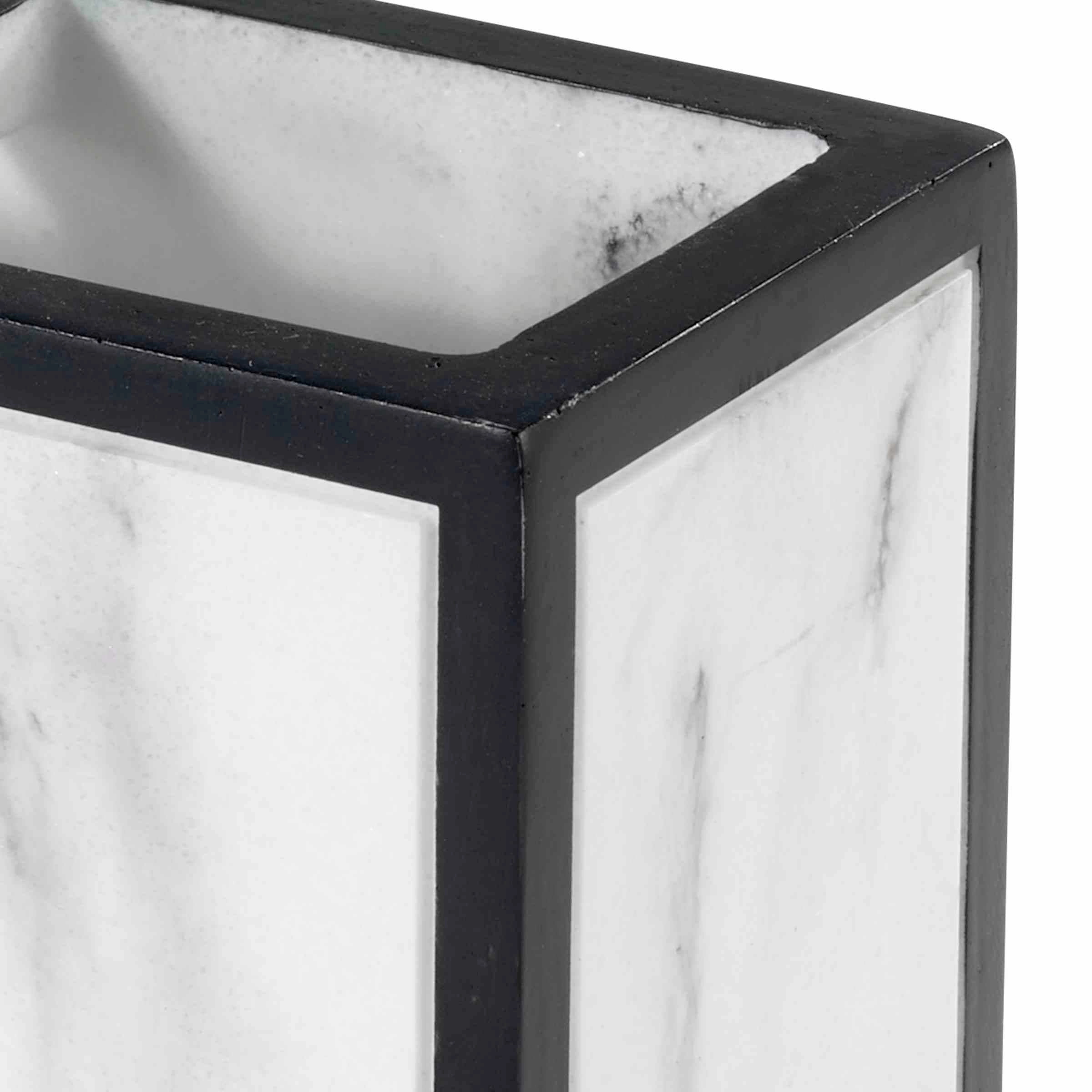 Avanti Linens Jasper Toothbrush Holder - White - Toothbrush Holder