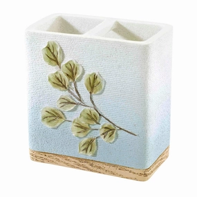 Avanti Linens Ombre Leaves Toothbrush Holder - Multicolor - Toothbrush Holder toothbrush holder,bathroom cup,bathroom organizer