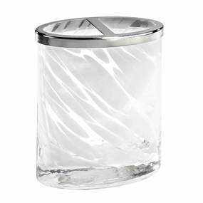 Avanti Richmond Toothbrush Holder - White toothbrush holder,bathroom cup,bathroom organizer