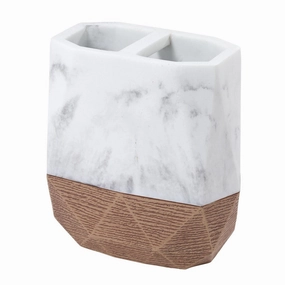 Avanti Salerno Toohbrush Holder - Grey toothbrush holder,bathroom cup,bathroom organizer