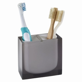 Avanti Soho Toothbrush Holder - Smoke toothbrush holder,bathroom cup,bathroom organizer