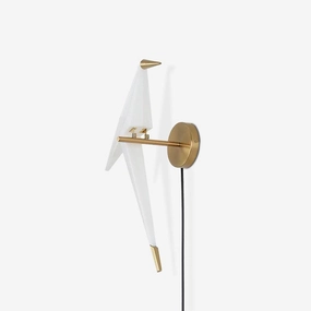 Avian Serenity Plug-In Wall Lamp wall sconce,wall light,home lighting