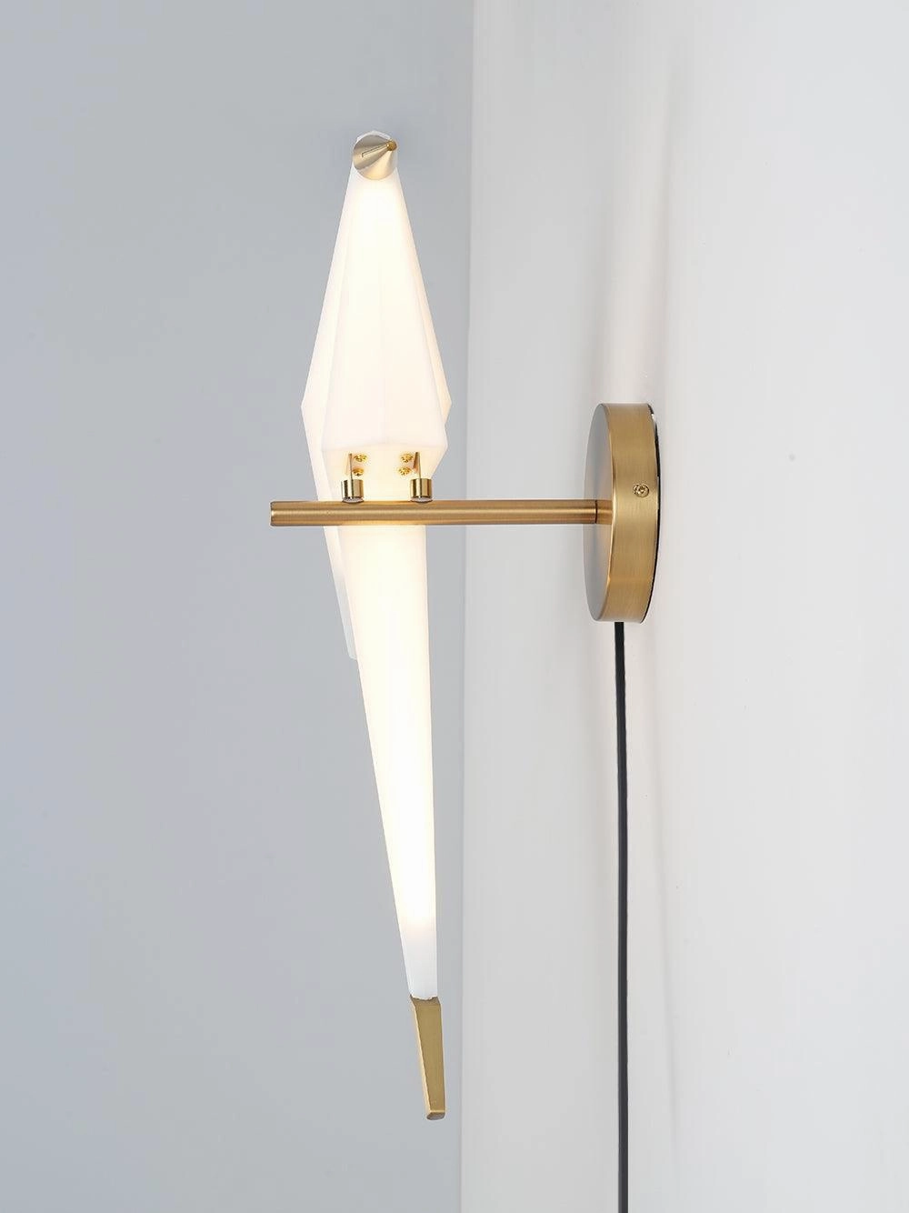 Avian Serenity Plug-In Wall Lamp