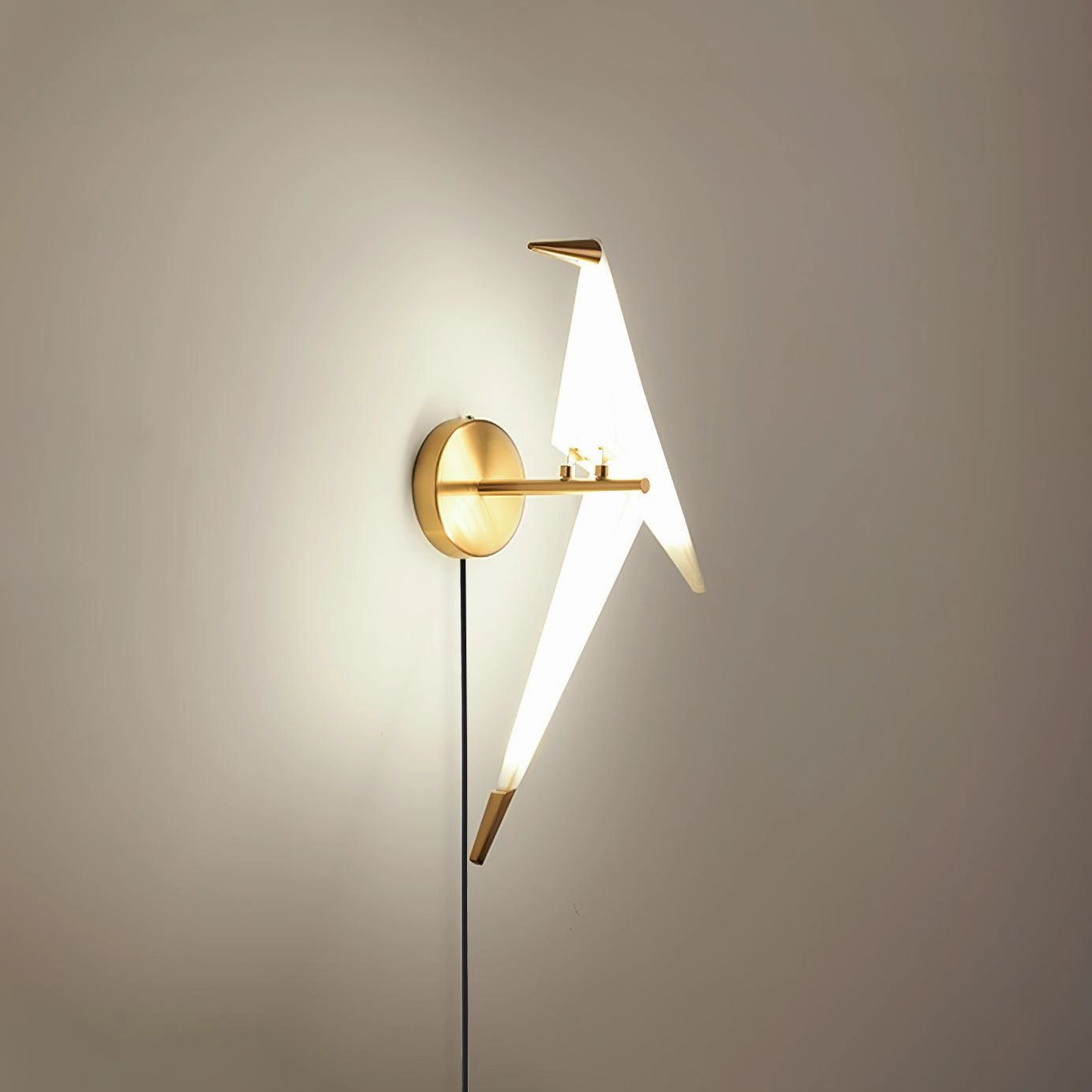 Avian Serenity Plug-In Wall Lamp