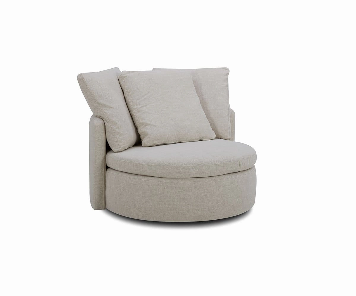 Avy Swivel Cuddler Chair
