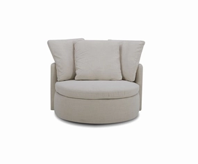 Avy Swivel Cuddler Chair sofa,couch,living room furniture
