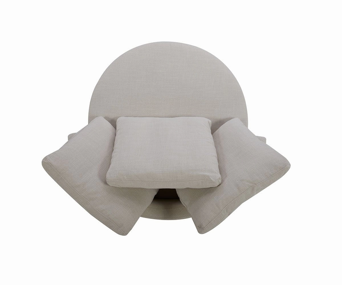 Avy Swivel Cuddler Chair