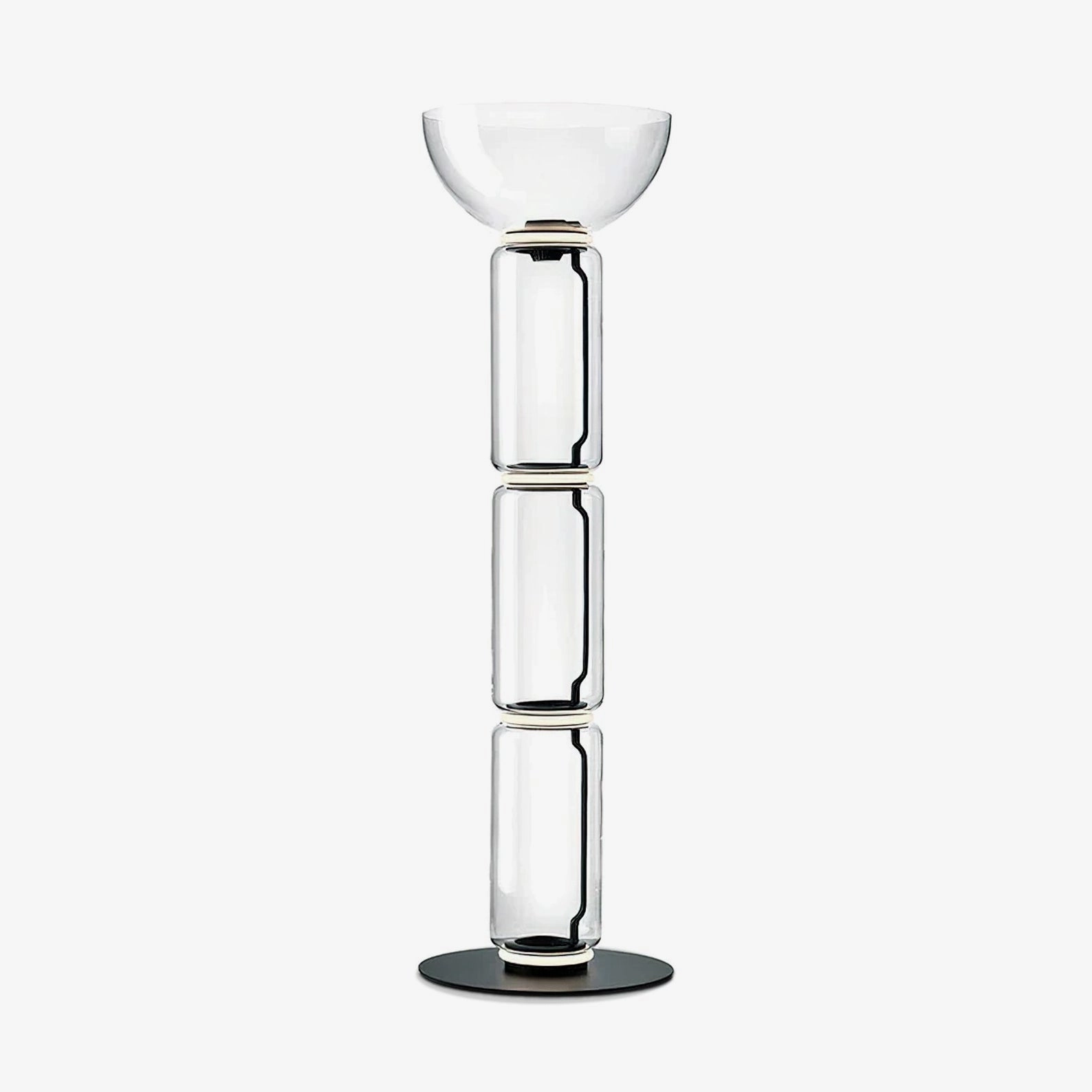 Bamboo Glass Floor Lamp floor lamp,standing lamp,interior lighting
