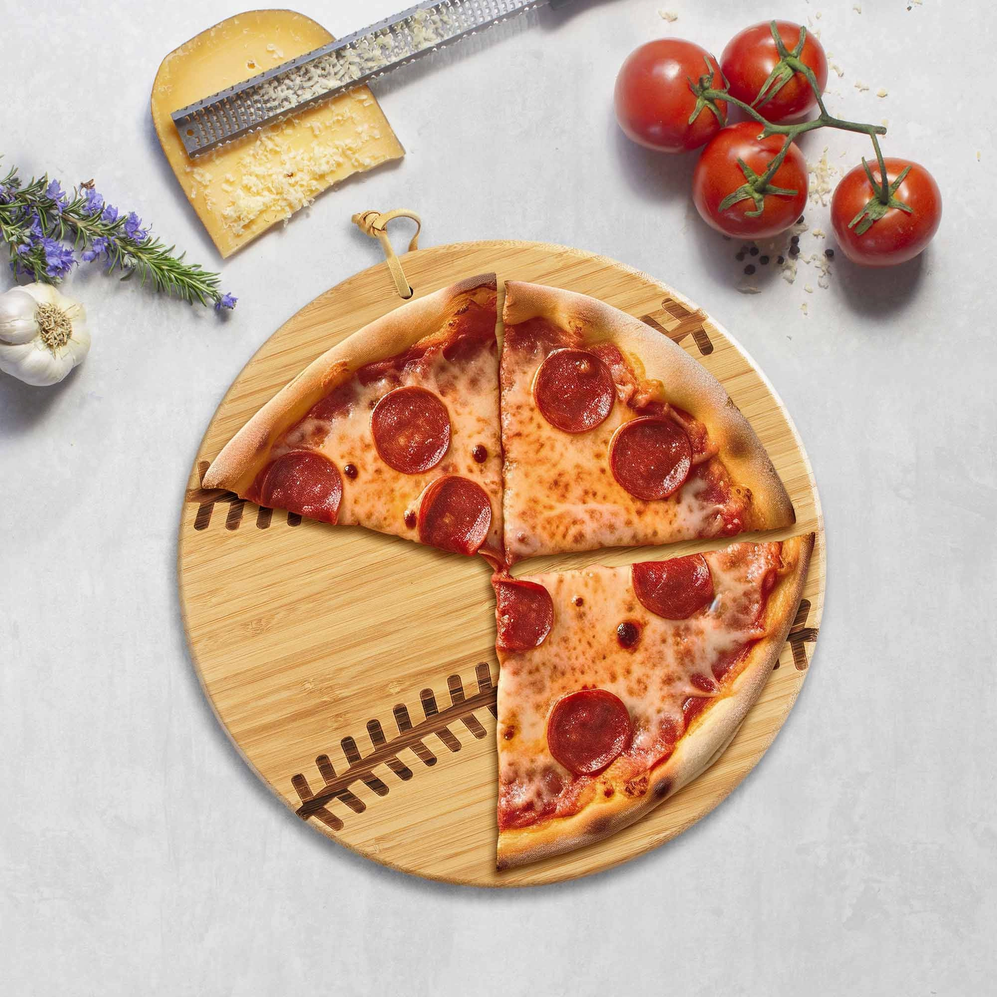 Baseball Shaped Cutting Board, 12" x 12"