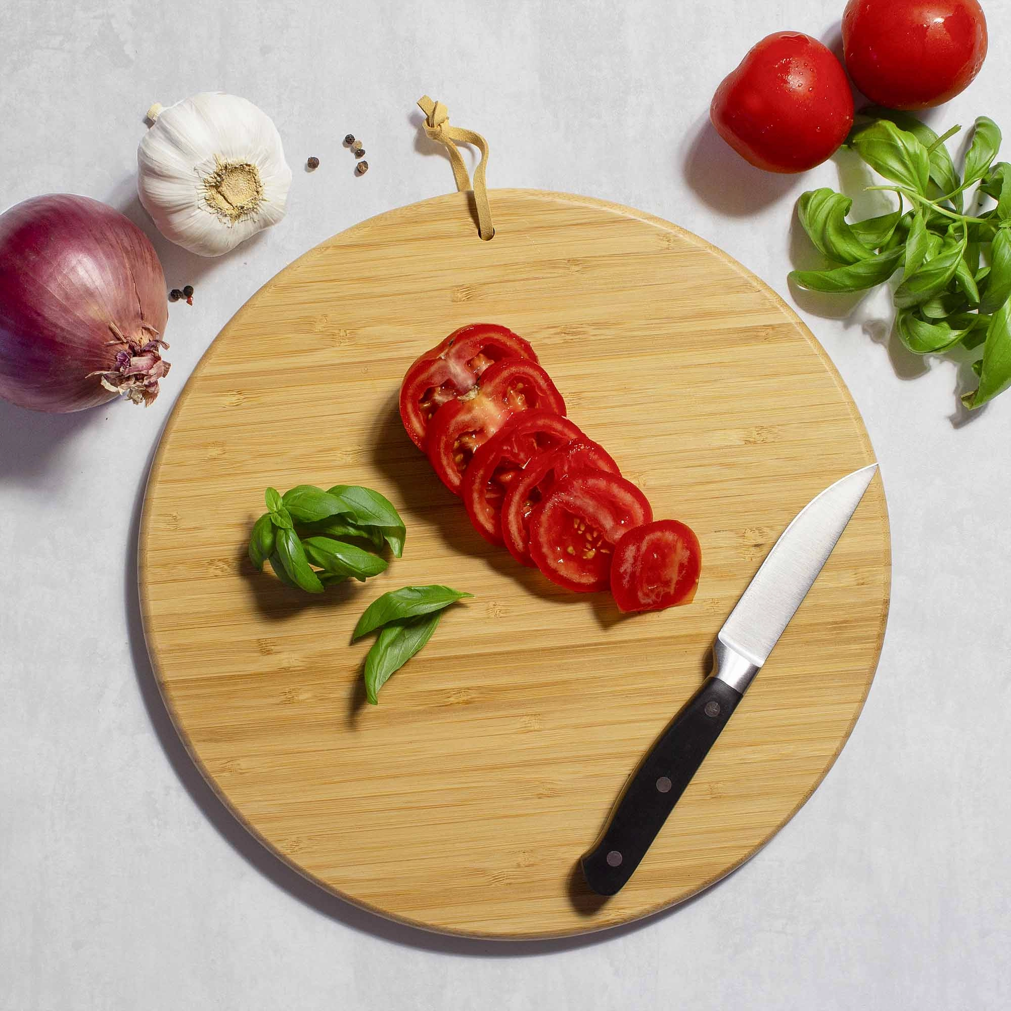 Basketball Shaped Cutting Board, 12" x 12"
