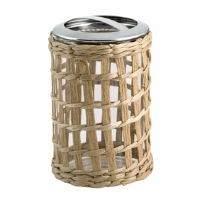 Basketry Toothbrush Holder Natural - Toothbrush Holder toothbrush holder,bathroom cup,bathroom organizer