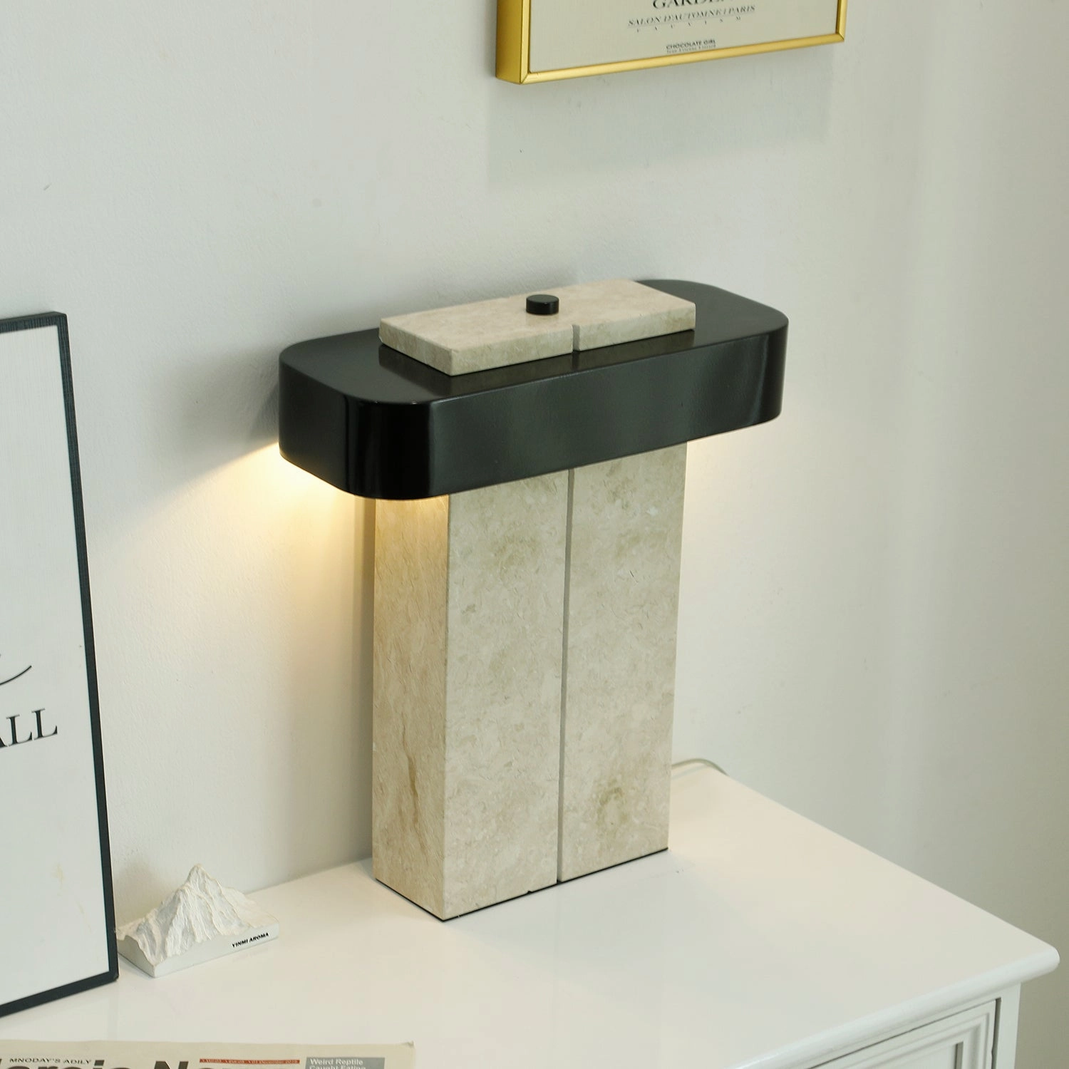 Bastion Marble Table Lamp