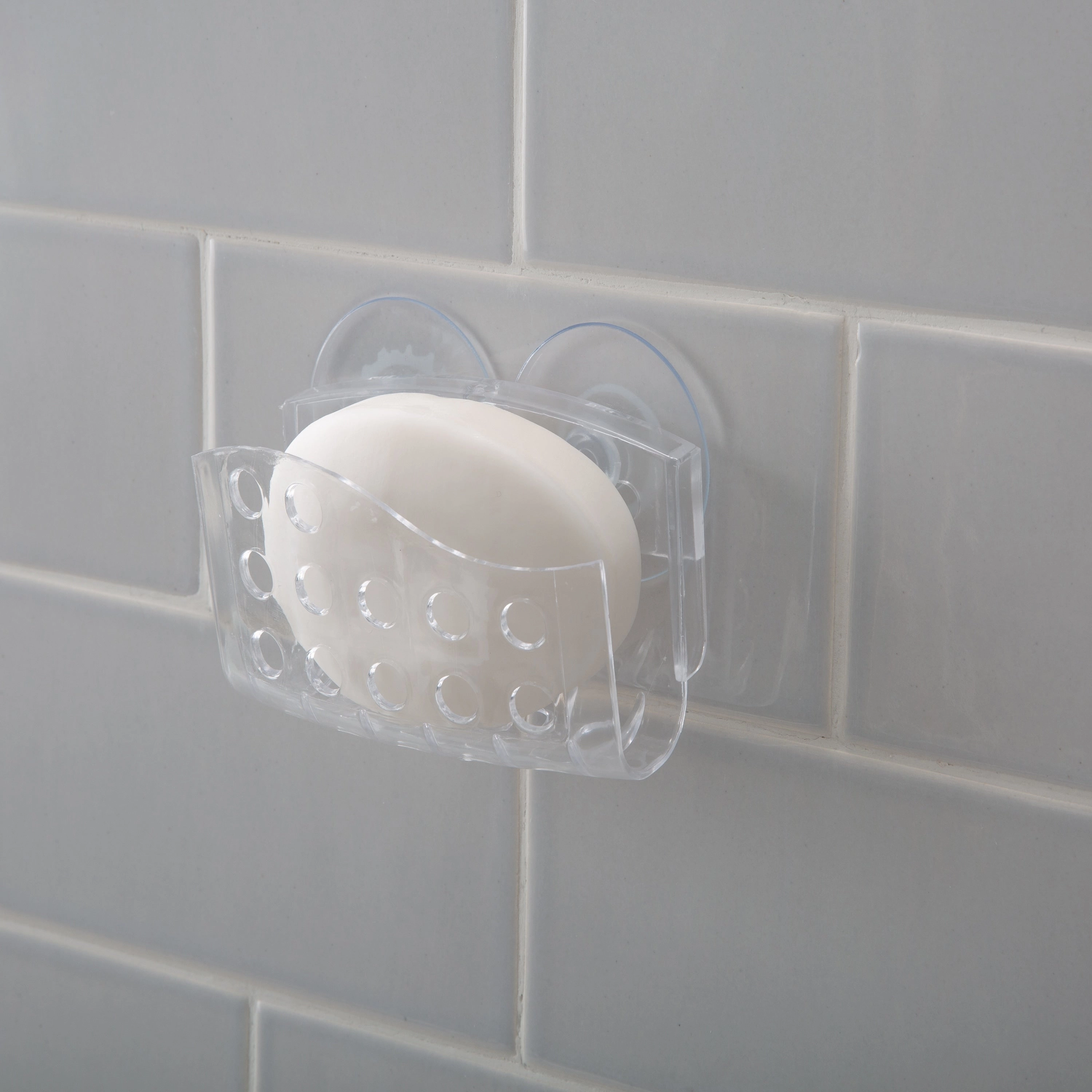 Bath Bliss Soap Holder - Clear - 5"x1"x3.75"