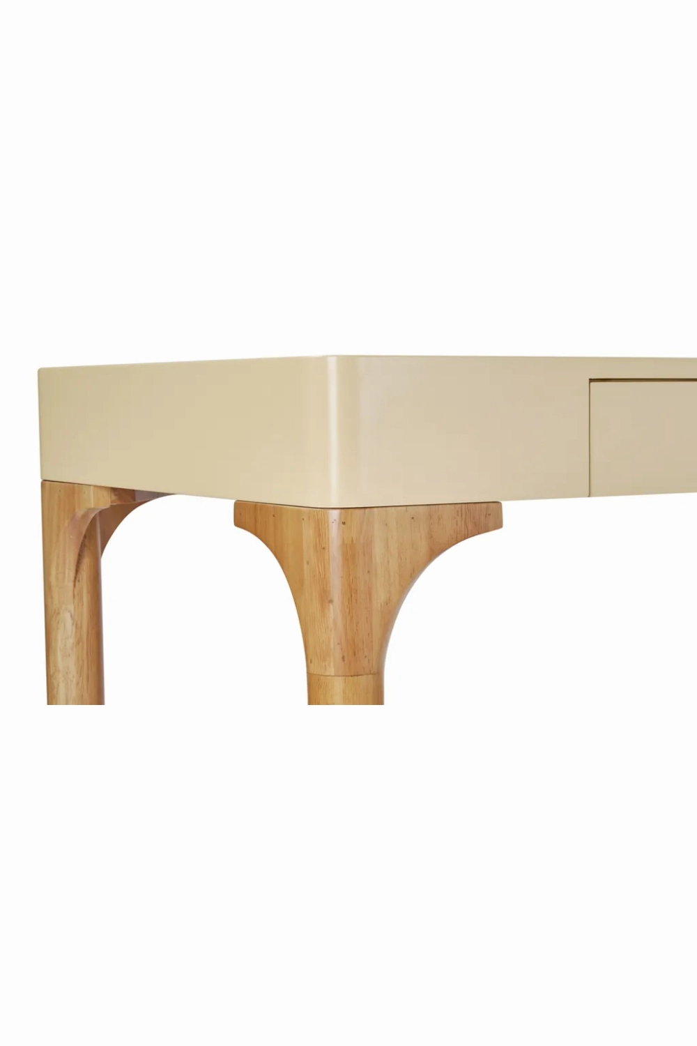 Beige 2-Drawer Desk | NV Gallery Teyho