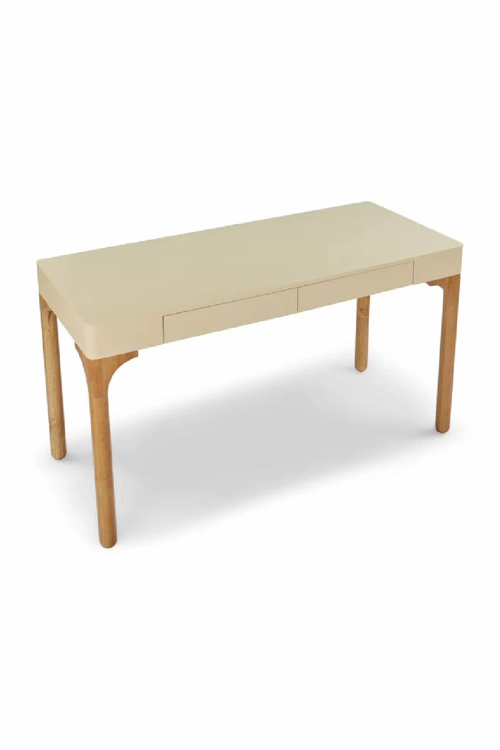 Beige 2-Drawer Desk | NV Gallery Teyho