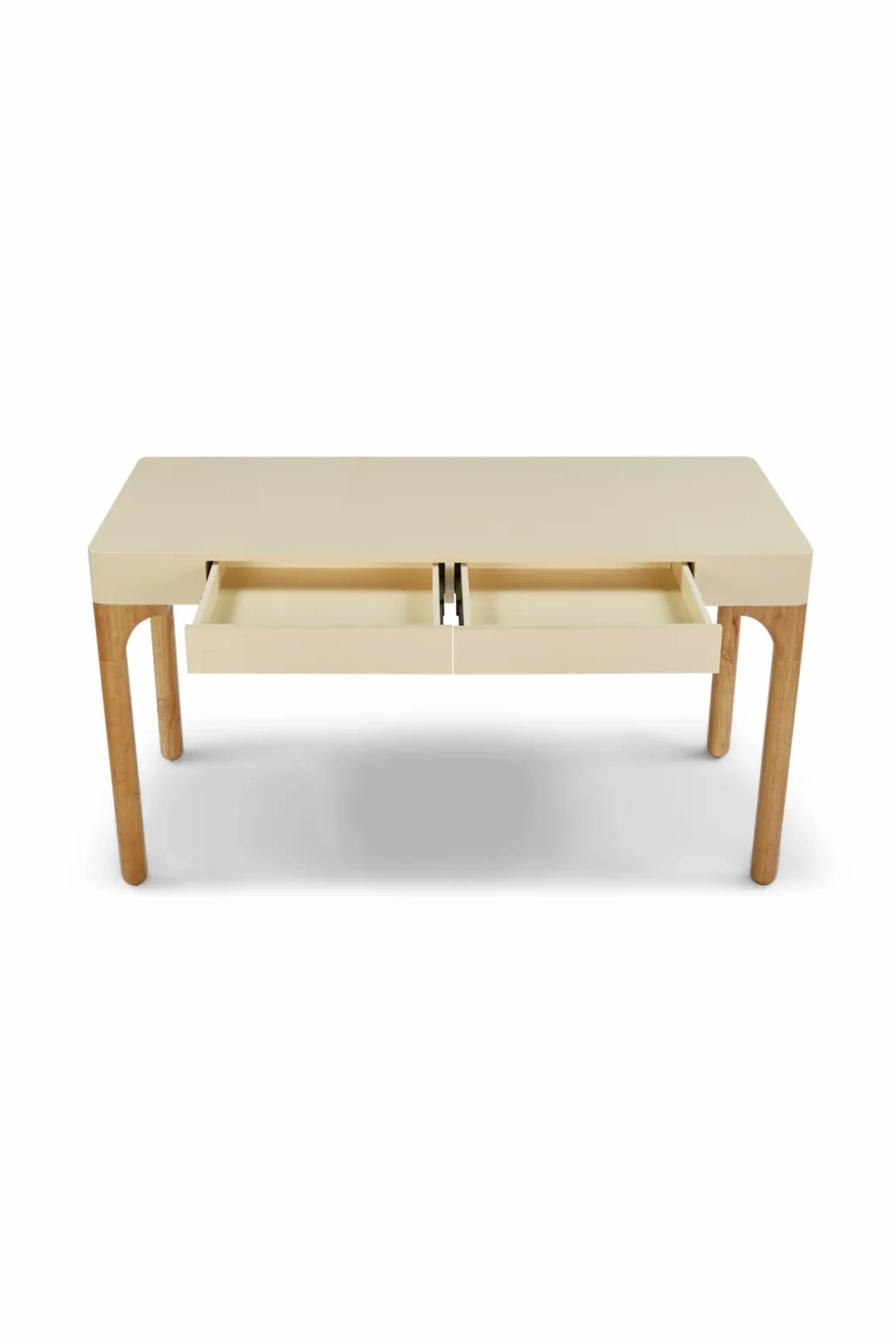Beige 2-Drawer Desk | NV Gallery Teyho