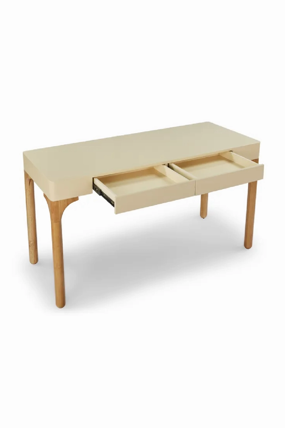 Beige 2-Drawer Desk | NV Gallery Teyho