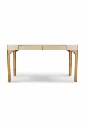 Beige 2-Drawer Desk | NV Gallery Teyho desk,home desk,workstation