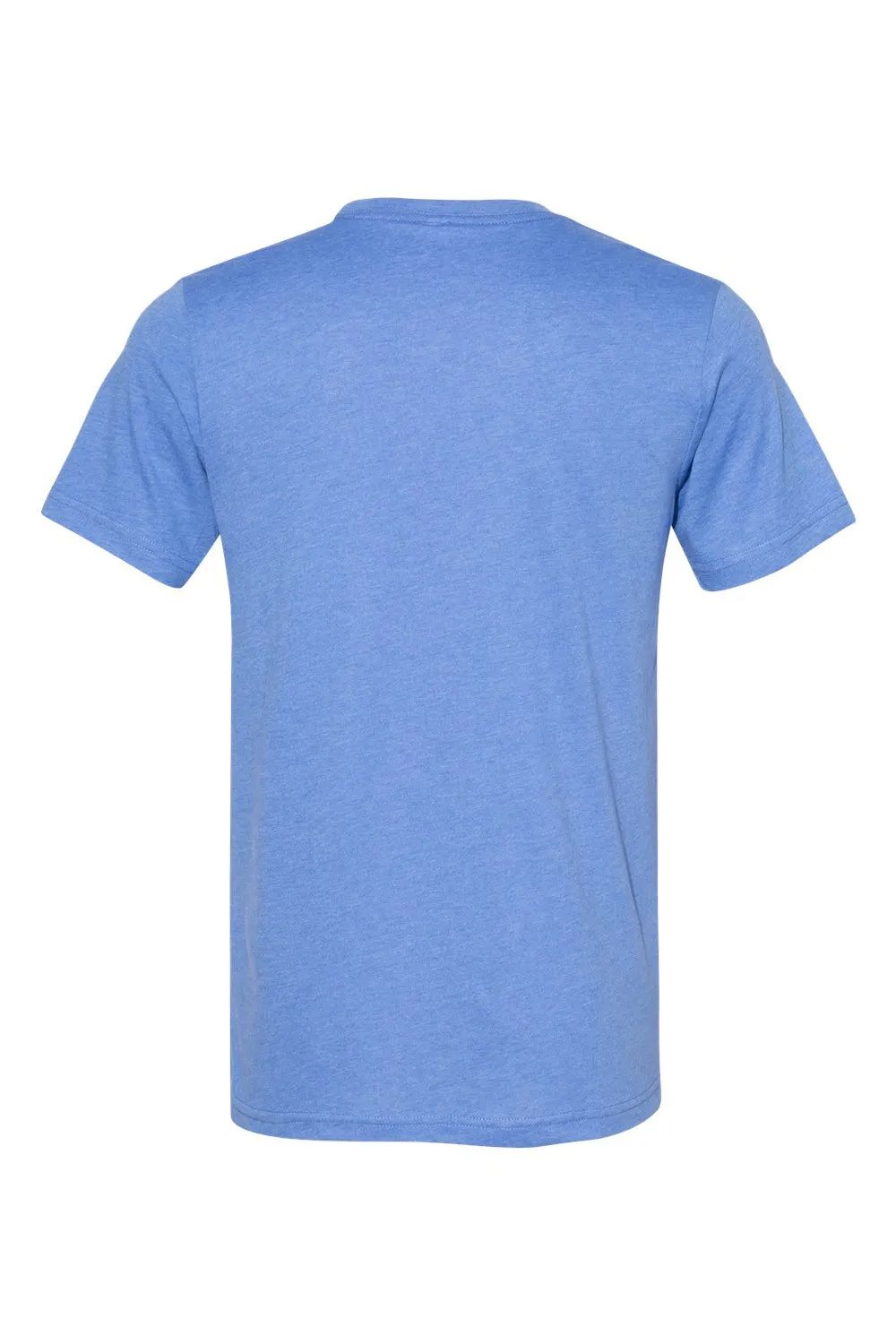 Bella   Canvas Mens Jersey Short Sleeve Crewneck T-Shirt - Heather Columbia Blue