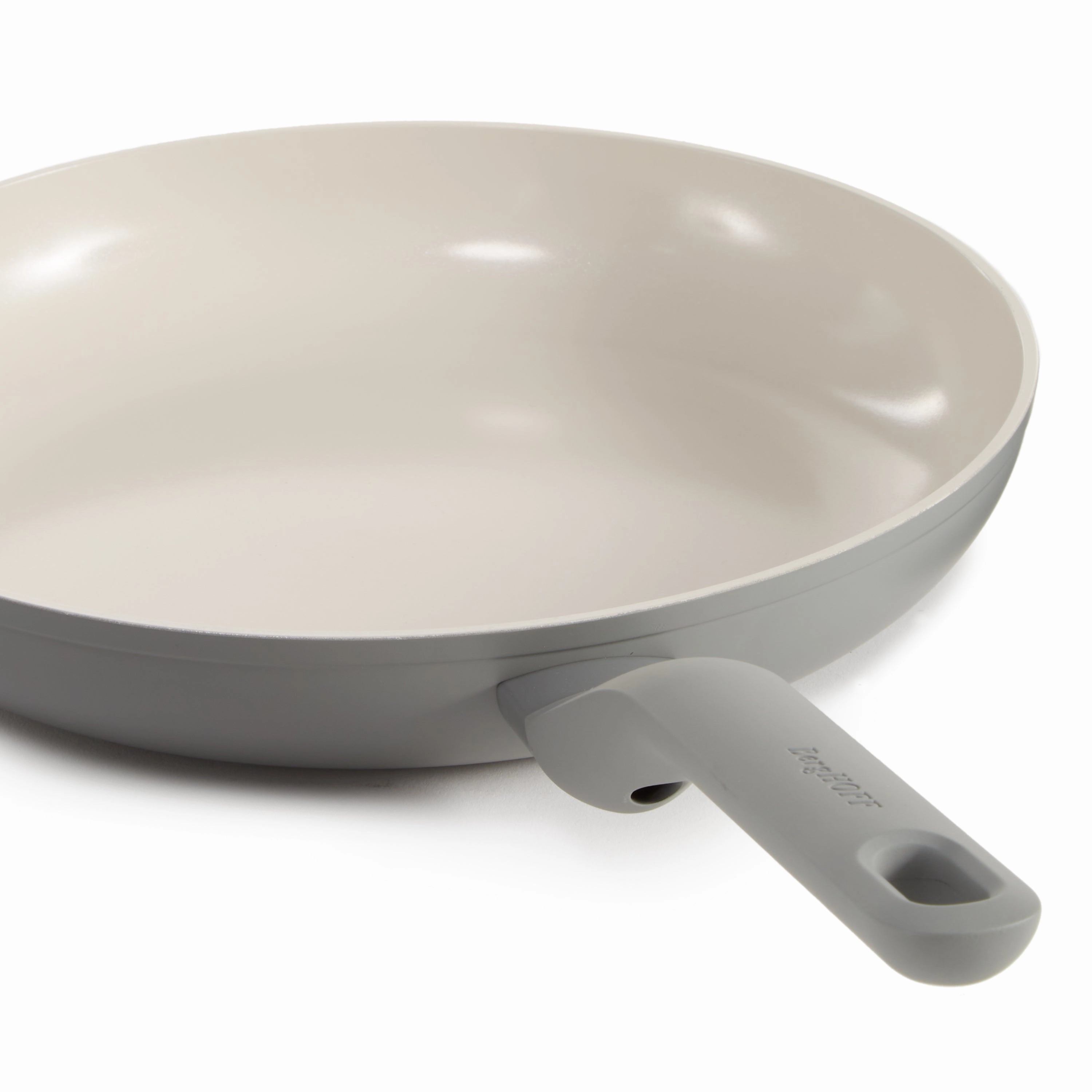 BergHOFF Balance 2Pc Nonstick Ceramic Specialty Cookware Set, Recycled Aluminum, CeraGreen, Moonmist