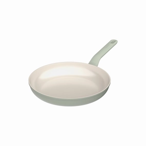 BergHOFF Balance Nonstick Ceramic Frying Pan 12.5", Recycled Aluminum, Sage cookware set,cooking pots,kitchen cookware