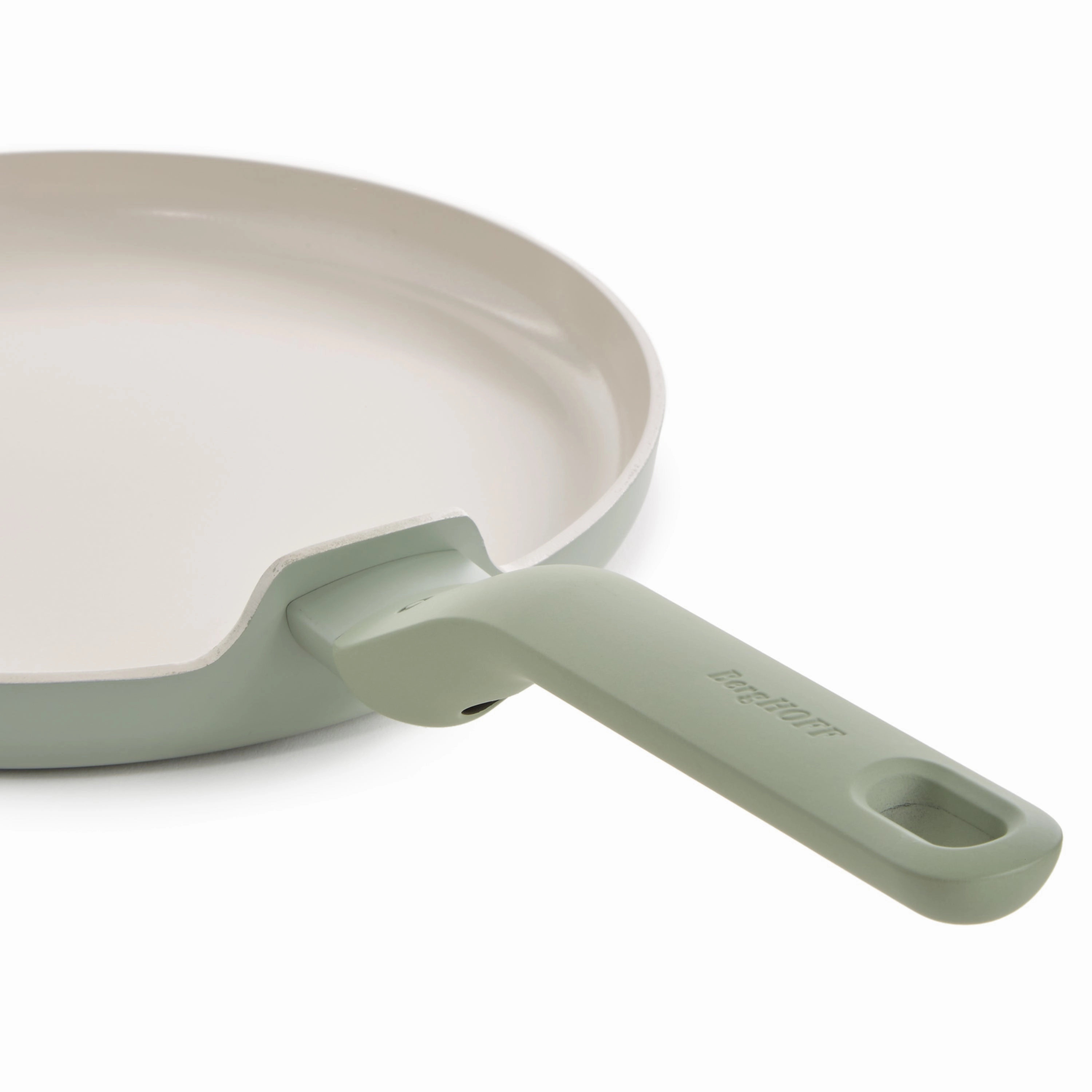 BergHOFF Balance Nonstick Ceramic Omelet pan 10", Recycled Aluminum, Sage