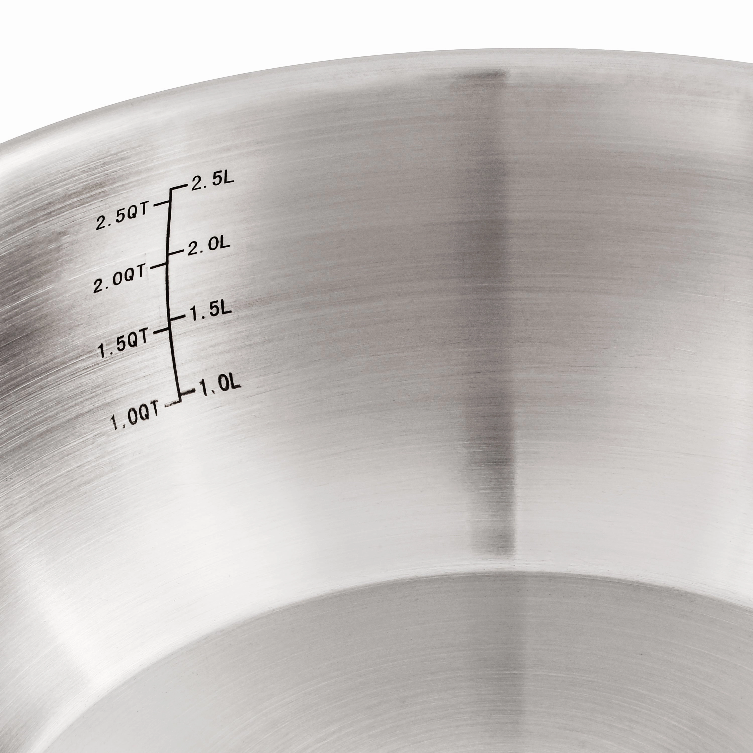 BergHOFF Belly Shape 12pc 18/10 Stainless Steel Cookware Set, SS Lids