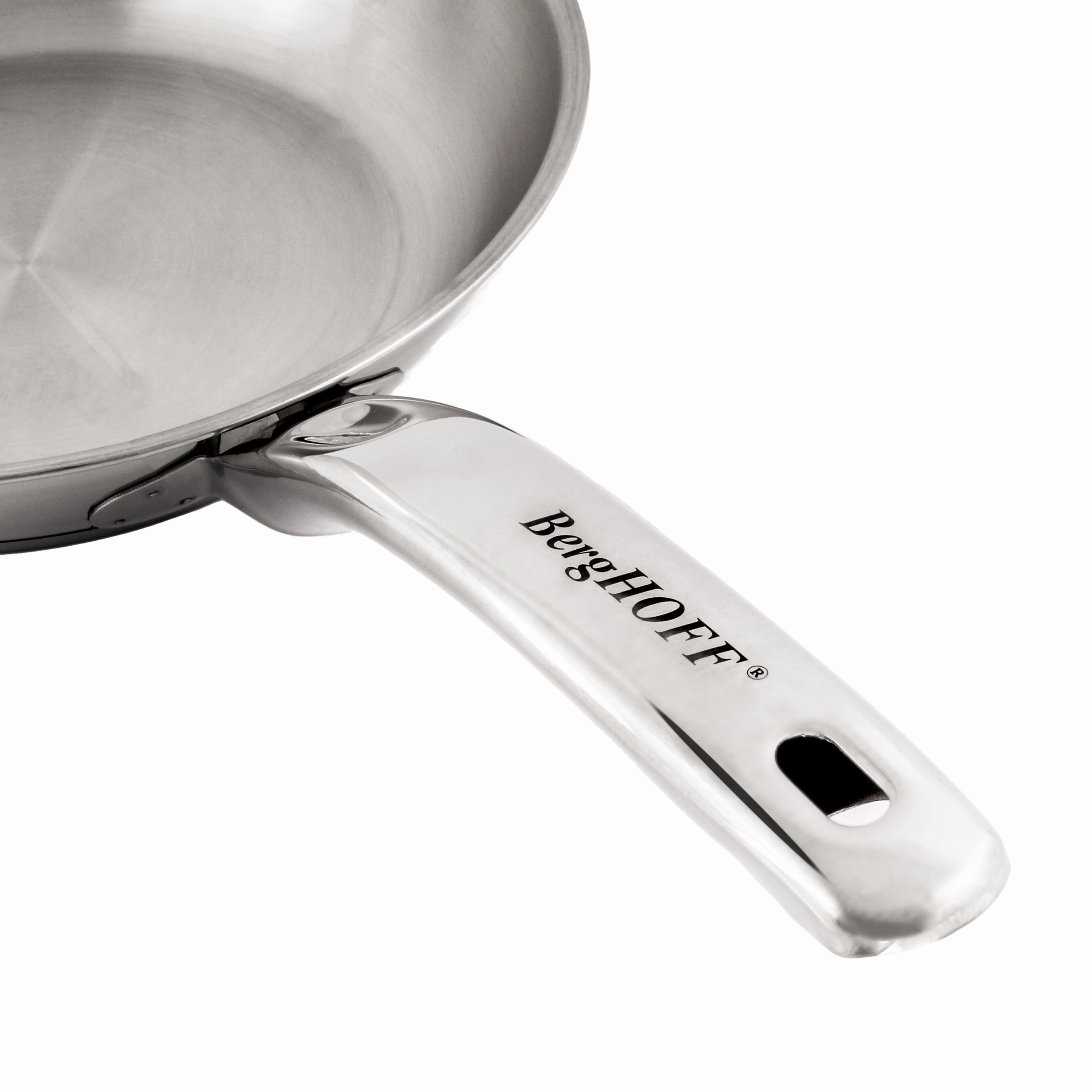 BergHOFF Belly Shape 18/10 Stainless Steel 9.5" Fry Pan