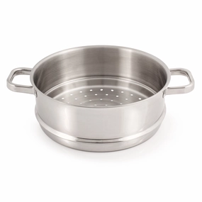 BergHOFF Belly Shape 18/10 Stainless Steel 9.5" Steamer cookware set,cooking pots,kitchen cookware