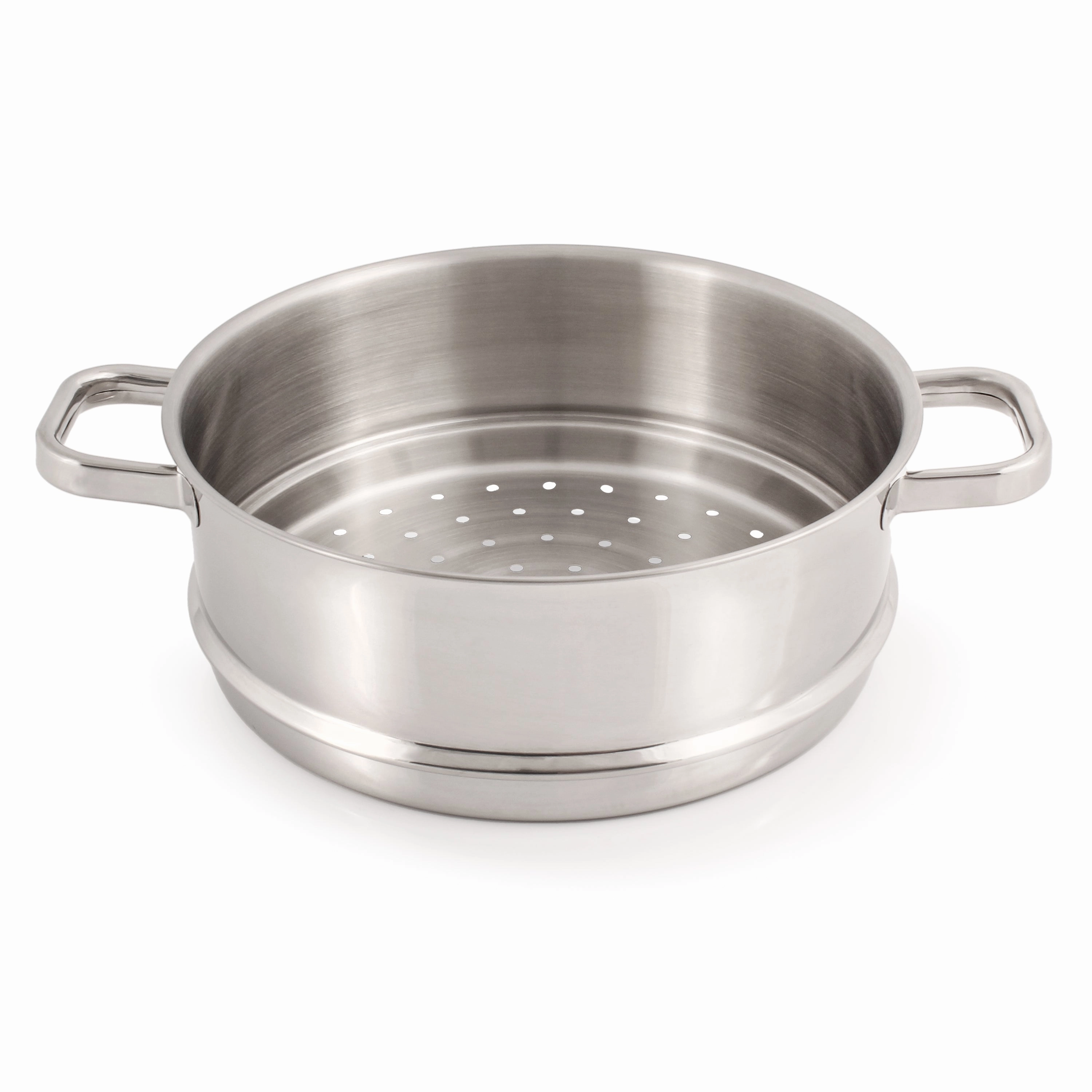 BergHOFF Belly Shape 18/10 Stainless Steel 9.5" Steamer cookware set,cooking pots,kitchen cookware