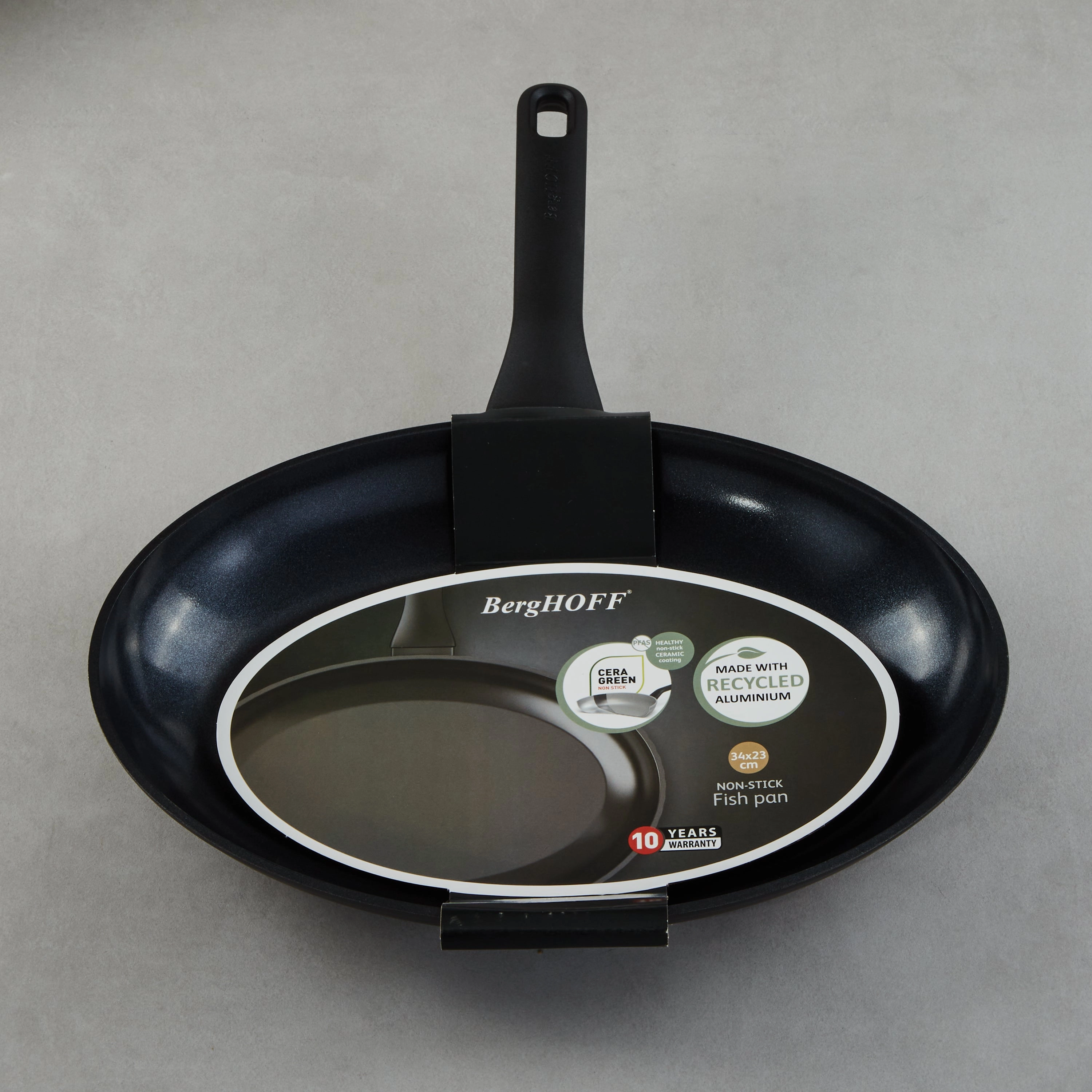 BergHOFF DiNA Helix 3pc Nonstick Specialty Cookware Set, Recycled Aluminum