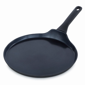 BergHOFF DiNA Helix Nonstick Ceramic Pancake Pan 11", Recycled Aluminum cookware set,cooking pots,kitchen cookware