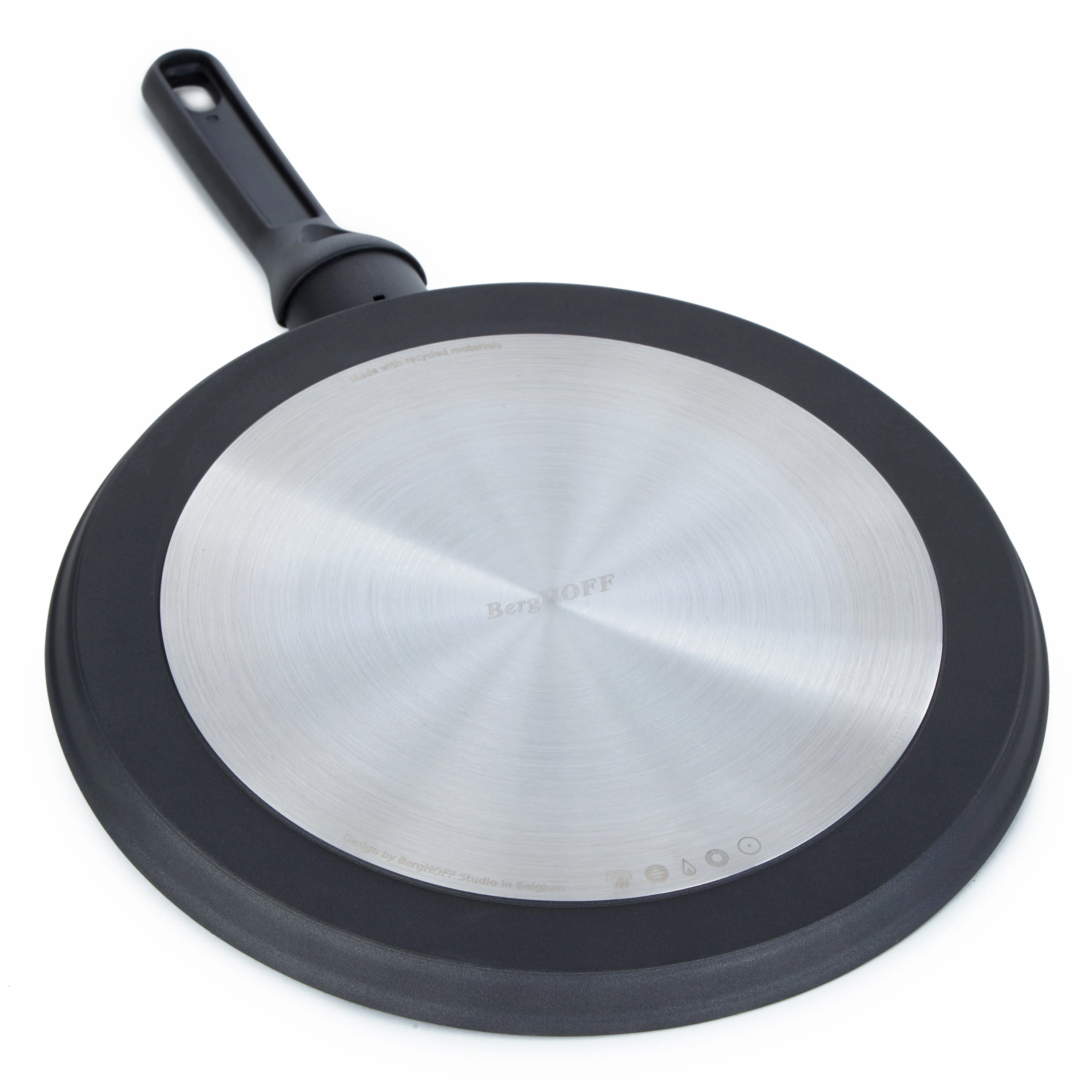 BergHOFF DiNA Helix Nonstick Ceramic Pancake Pan 11", Recycled Aluminum